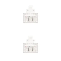 Nanocable  Rj45 Cat.6 UTP AWG24 3M Blanco - Cable Red