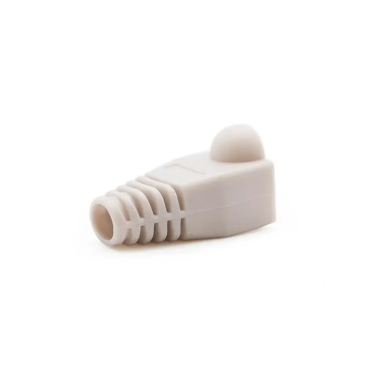 Nano Cable RJ45 pack 10und Plástico Gris - Funda Conector