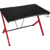 Nitro Concepts D12 Negro/Rojo - Mesa Gaming
