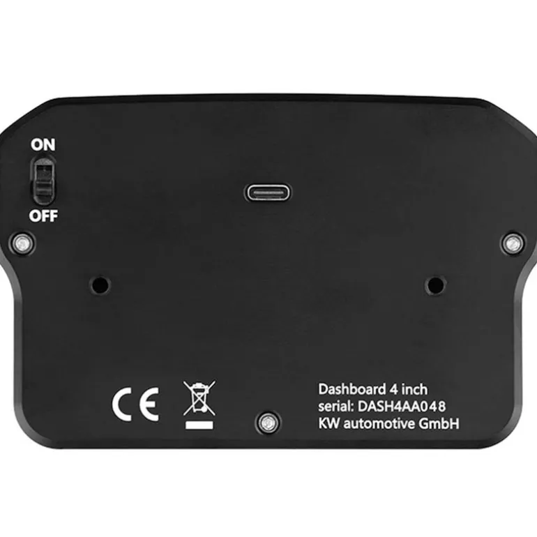 Pantalla Ascher Racing Dashboard 4"