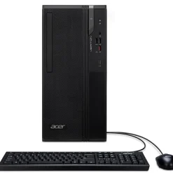 PC Sobremesa Acer Veriton VS2735G U7-265 16GB 512GB W11P Con Teclado Y Ratón Negro