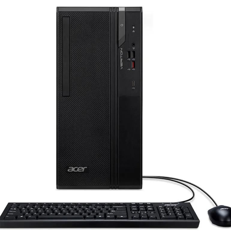 PC Sobremesa Acer Veriton VS2723G i5-14400 16GB 512GB W11P Con Teclado Y Ratón Negro