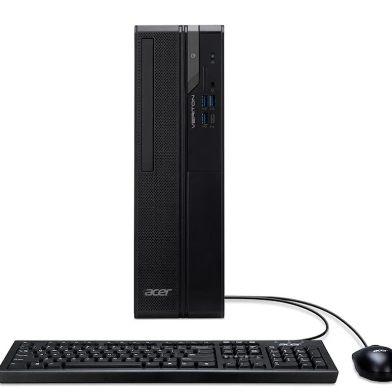 PC Sobremesa Acer Veriton VX2735G U7-265 16GB 512GB W11P Con Teclado Y Ratón Negro