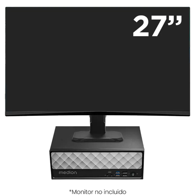 PC Sobremesa Medion Akoya T80 MD34590 i7-12650H 16GB 1TB W11H Negro