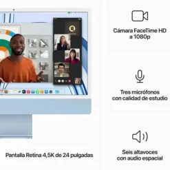 PC Todo En Uno Apple iMac M3 8GB 512GB 24