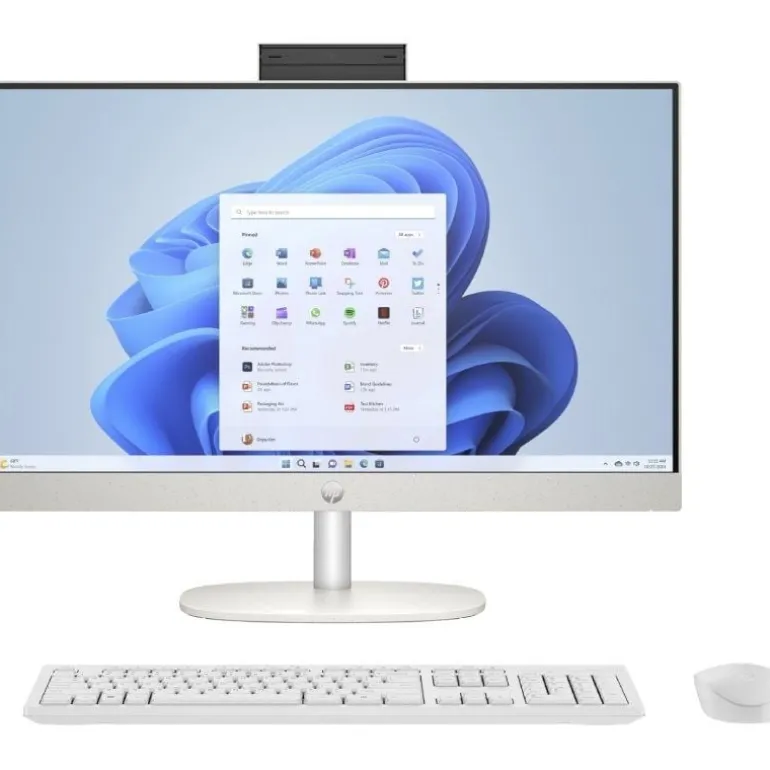 PC Todo En Uno HP 24-CR0056NS i3-1315U 8GB 512GB 23.8" W11H Blanco