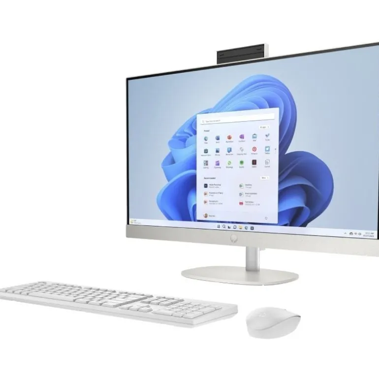 PC Todo En Uno HP 27-CR0027NS R5-7520U 16GB 512GB 27" W11H Blanco