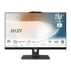 PC Todo En Uno MSI Modern AM242P 1M-1400ES i3-100U 8GB 256GB 24" FreeDOS Negro