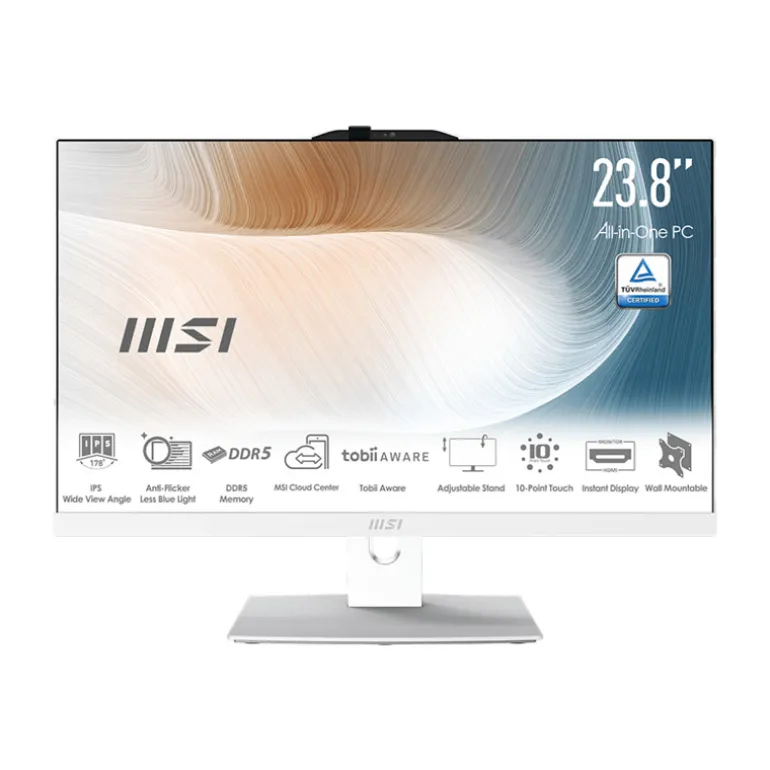 PC Todo En Uno MSI Modern AM272P 1M-872ES i7-150U 16GB 512GB 27" W11H Negro