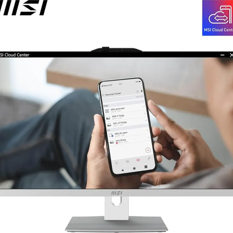PC Todo En Uno MSI Modern AM272P 12M-844ES i7-1255U 16GB 512GB 27" FreeDOS Blanco