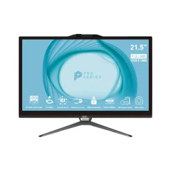 PC Todo En Uno MSI Pro AP222T-226ES G7400 4GB 128GB 22" FreeDOS Negro