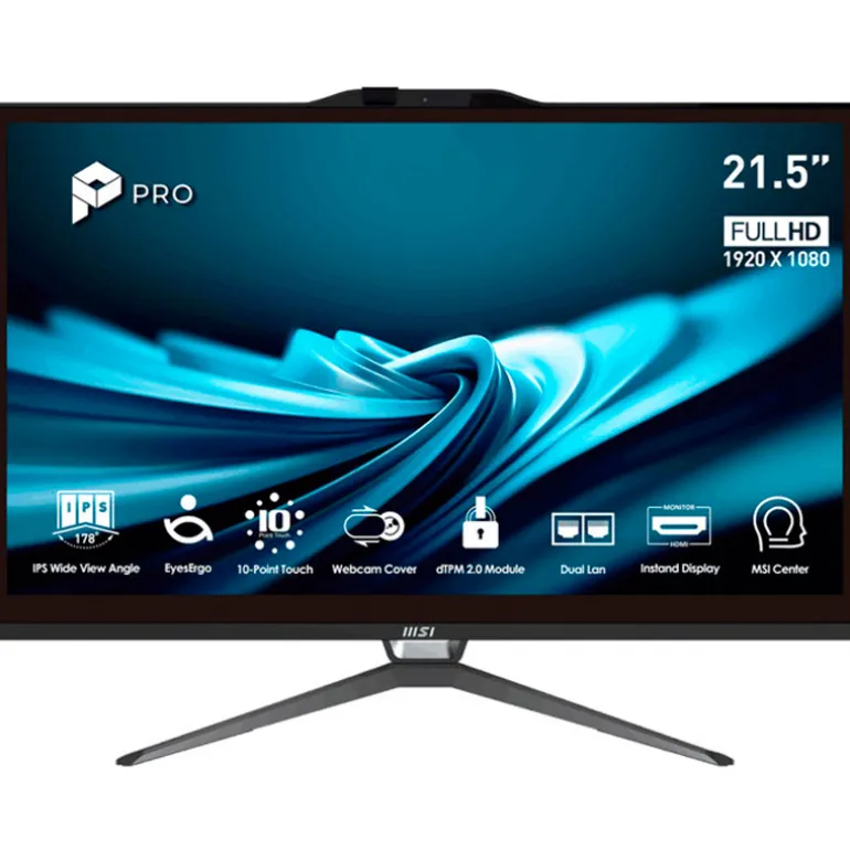 PC Todo En Uno MSI PRO AP222T 14M-438XEU i5-14400 16GB 512GB 22" FreeDOS