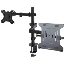 Peana Startech Soporte Portátil + Brazo VESA 32" 8KG Negro