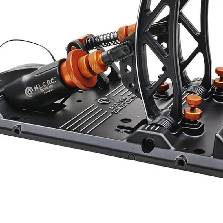 Pedales Asetek SimSports Forte SimRacing Acelerador Freno