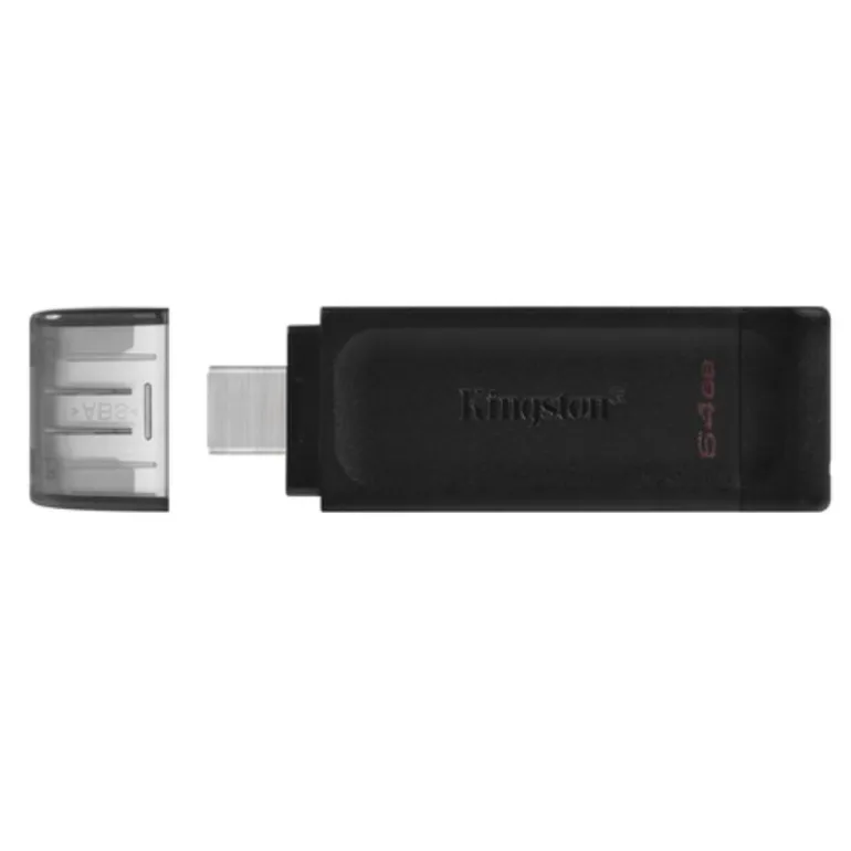 Pendrive Kingston DataTraveler DT70 64GB USB-C 3.2 Negro