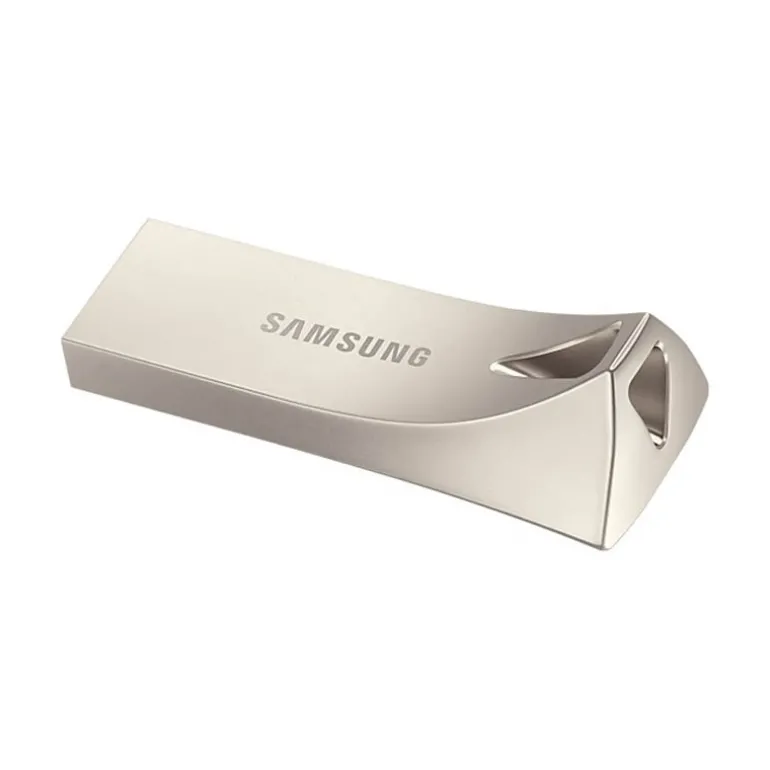 Pendrive Samsung Bar Plus 256GB USB 3.1 Plata Titanio
