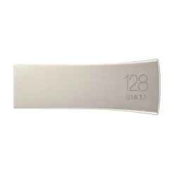 Pendrive Samsung Bar Plus 128GB USB 3.1 Plata Titanio