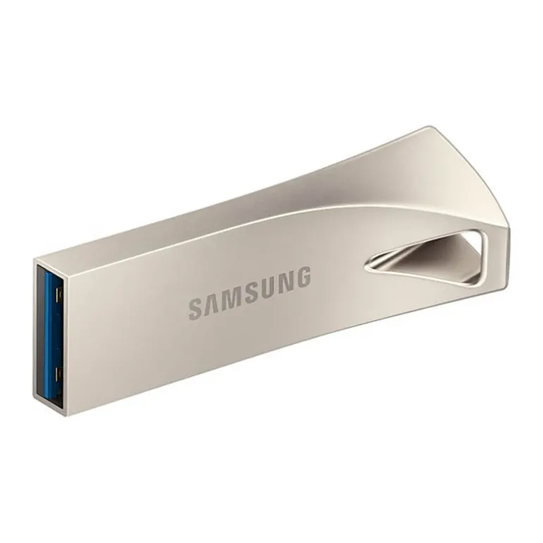 Pendrive Samsung Bar Plus 64GB USB 3.1 Plata Titanio