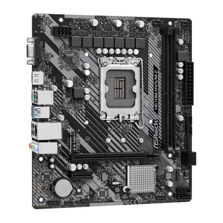 Placa Base ASRock H610M-HVS/M.2 R2.0 Socket 1700