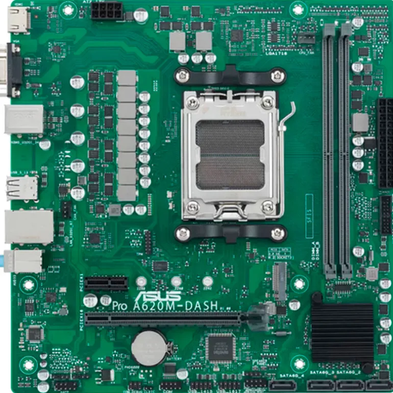Placa Base Asus Pro A620M-DASH-CSM Socket AM5