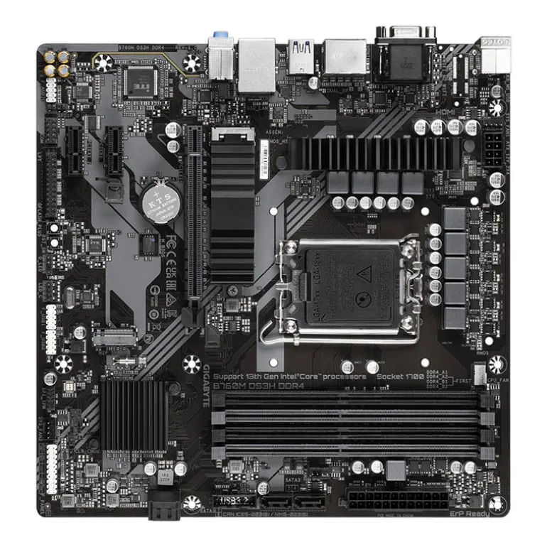 Placa Base Gigabyte B760M DS3H D4 Socket 1700