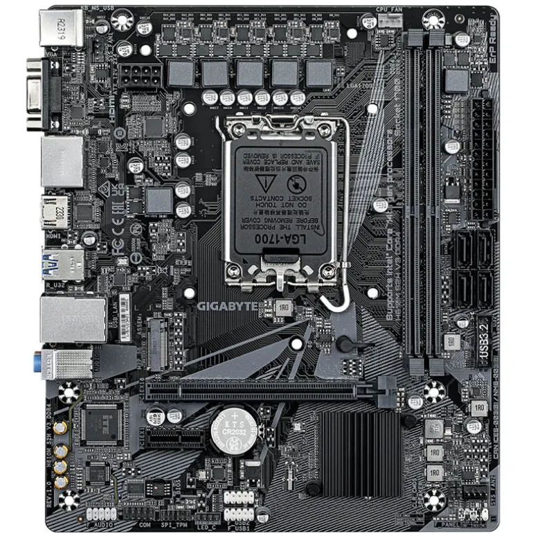 Placa Base Gigabyte H610M S2H V3 D4 Socket 1700