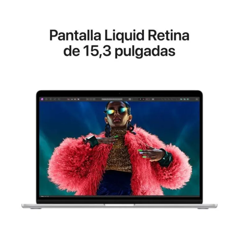 Portátil Apple MacBook Air 15 M3 8GB 256GB 15" macOS Plata