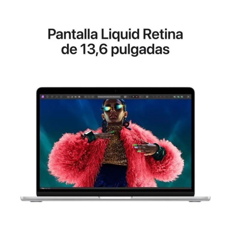 Portátil Apple MacBook Air 13 M3 8GB 256GB 13" macOS Gris Espacial