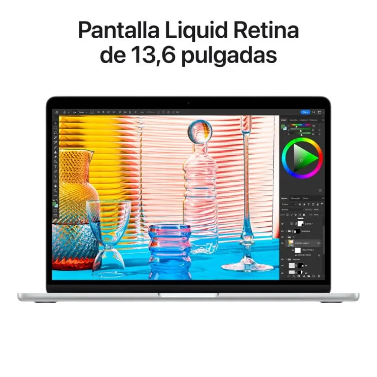 Portátil Apple MacBook Air 2022 M2 8GB 512GB 13.6" Plata