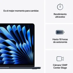 Portátil Apple MacBook Air 13 M4 16GB 512GB 13