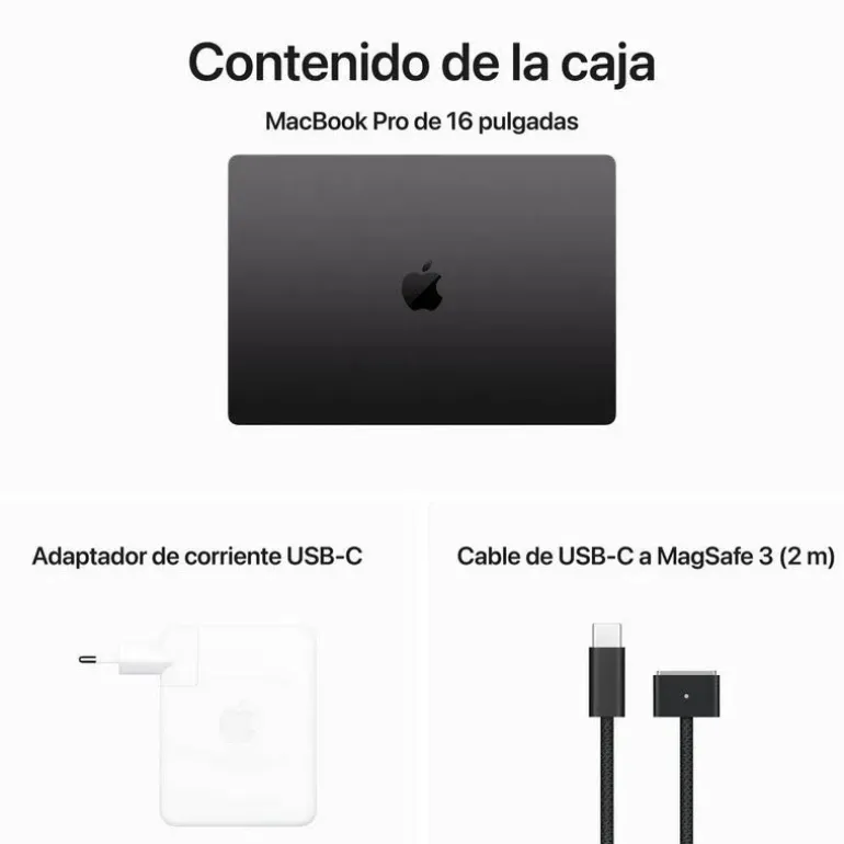 Portátil Apple Macbook Pro 14 M3 Max 36GB 1TB 14" Negro