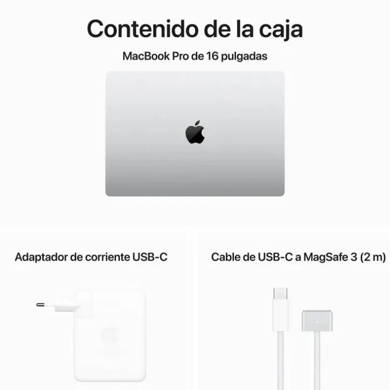 Portátil Apple Macbook Pro 14 M3 Pro 18GB 512GB 14" Plata