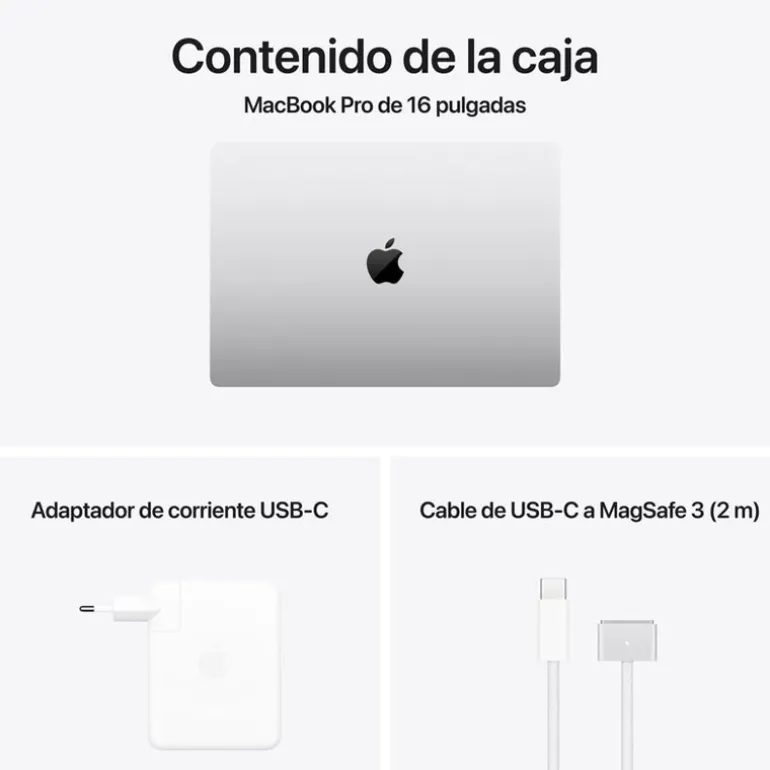 Portátil Apple MacBook Pro M4 Pro 24GB 512GB 16" macOS Plata