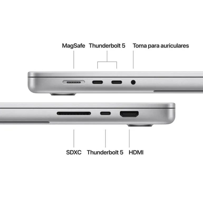 Portátil Apple MacBook Pro M4 Pro 48GB 512GB 16" macOS Plata
