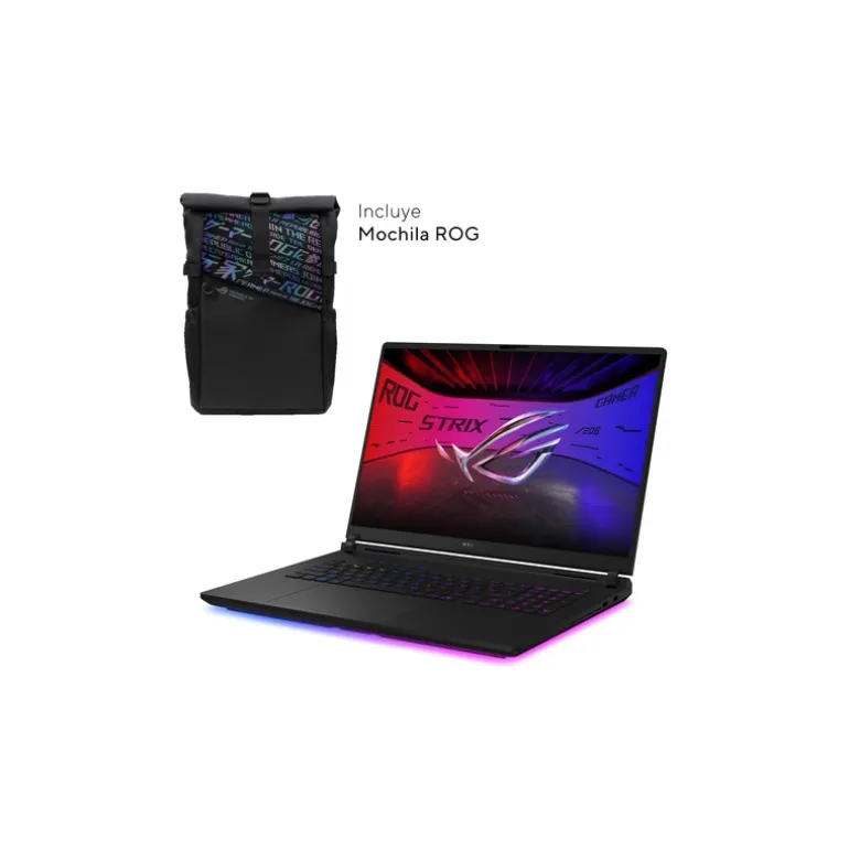 Portátil Asus ROG Strix Scar 18 G835LW-SA017W U9-275HX RTX 5080 64GB 4TB 18" W11H