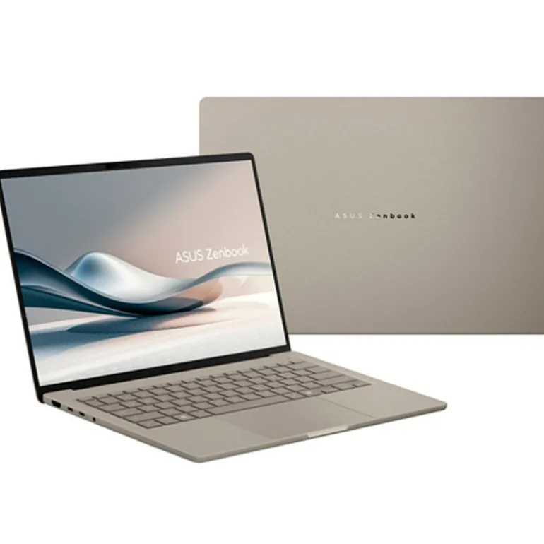 Portátil Asus Zenbook A14 OLED UX3407QA-QD283W Snapdragon X1-26-100 32GB 1TB 14" W11H