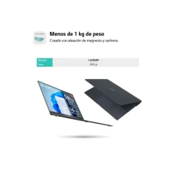 Portátil LG Gram SuperSlim 15Z90RT-G.AD75B i7-1360P 32GB 512GB 15" W11H