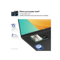 Portátil LG Gram 14Z90R-G.AP75B i7-1360P 16GB 512GB 14