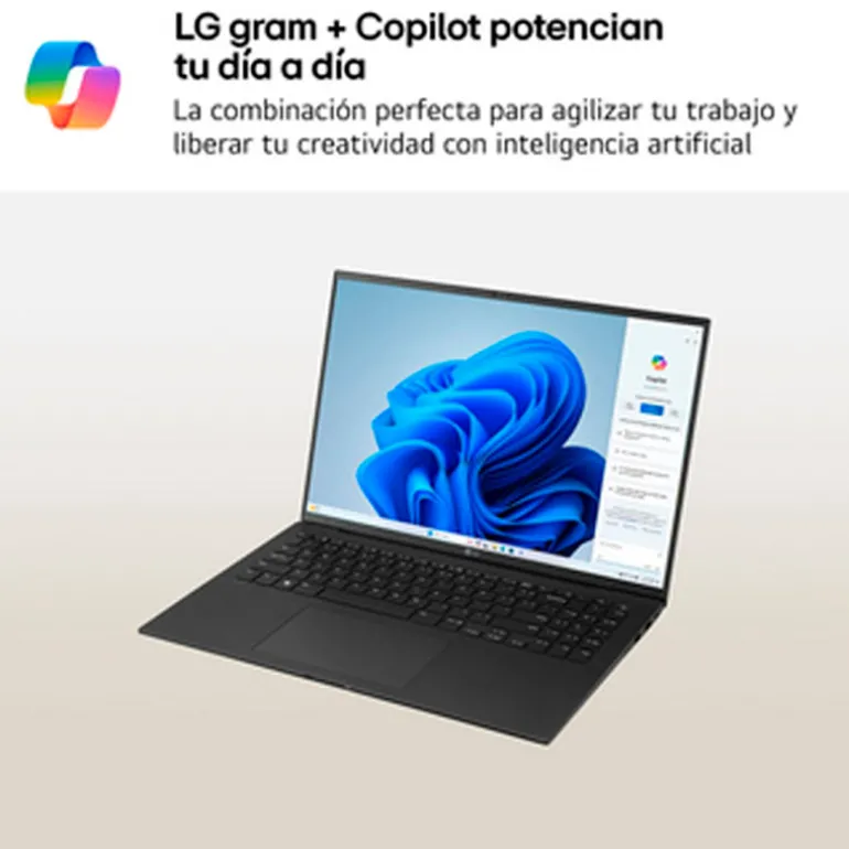 Portátil LG Gram 16Z90R 16Z90RU-G.AP55B i5-1334U 16GB 512GB 16" W11P