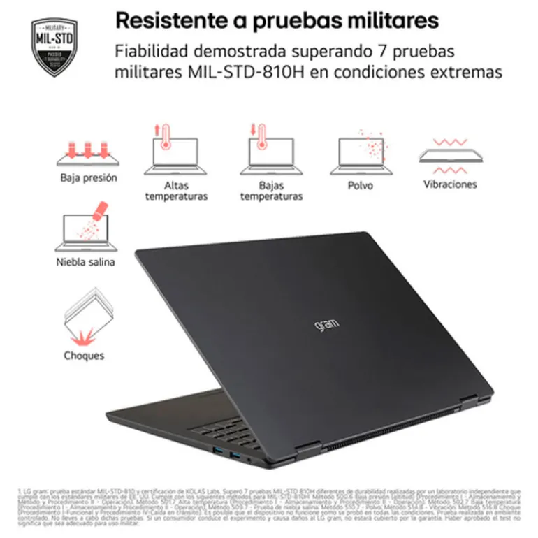 Portátil LG Gram 15Z80T-G.AU75B AMD Ryzen AI 7 350 16GB 512GB 15.6" W11H