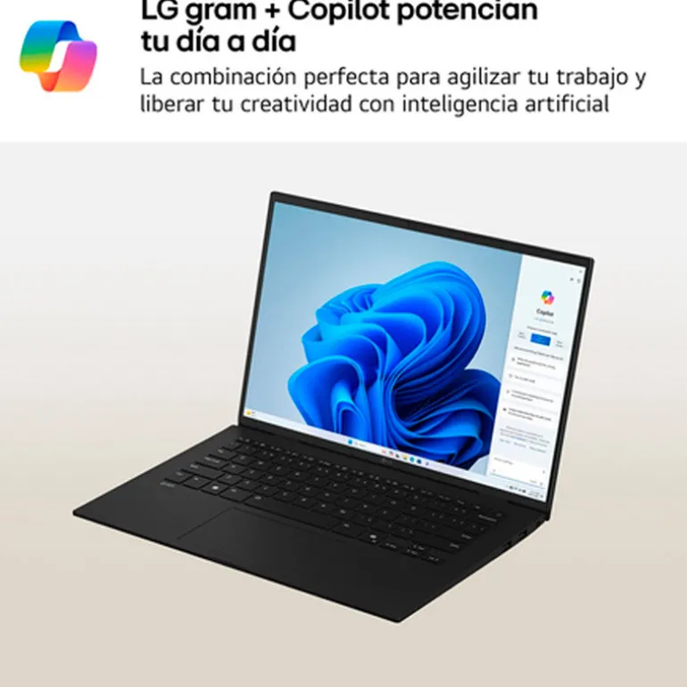 Portátil LG Gram 17Z90T U7-255H 16GB 1TB 17" W11H