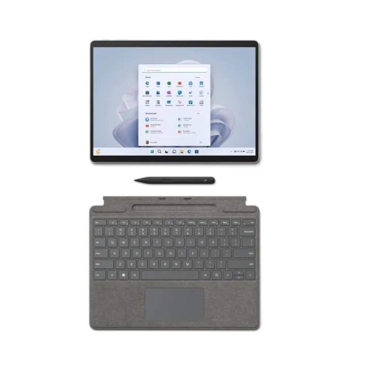 Portátil Microsoft Surface Pro 9 i5-1235U 16GB 256GB 13" Platino W11H