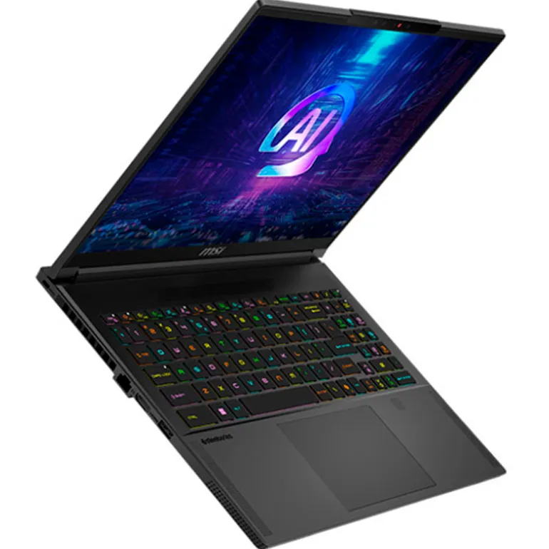 Portátil MSI Stealth A16 AI+ A3XWIG-061ES AMD Ryzen AI 9 HX 370 RTX 5080 32GB 1TB 16" QHD+ OLED W11H