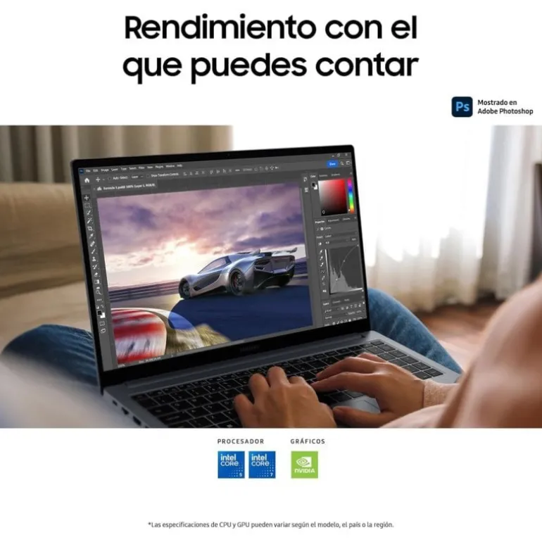 Portátil Samsung Galaxy Book4 i7-1355U 16GB 512GB 15.6" W11H