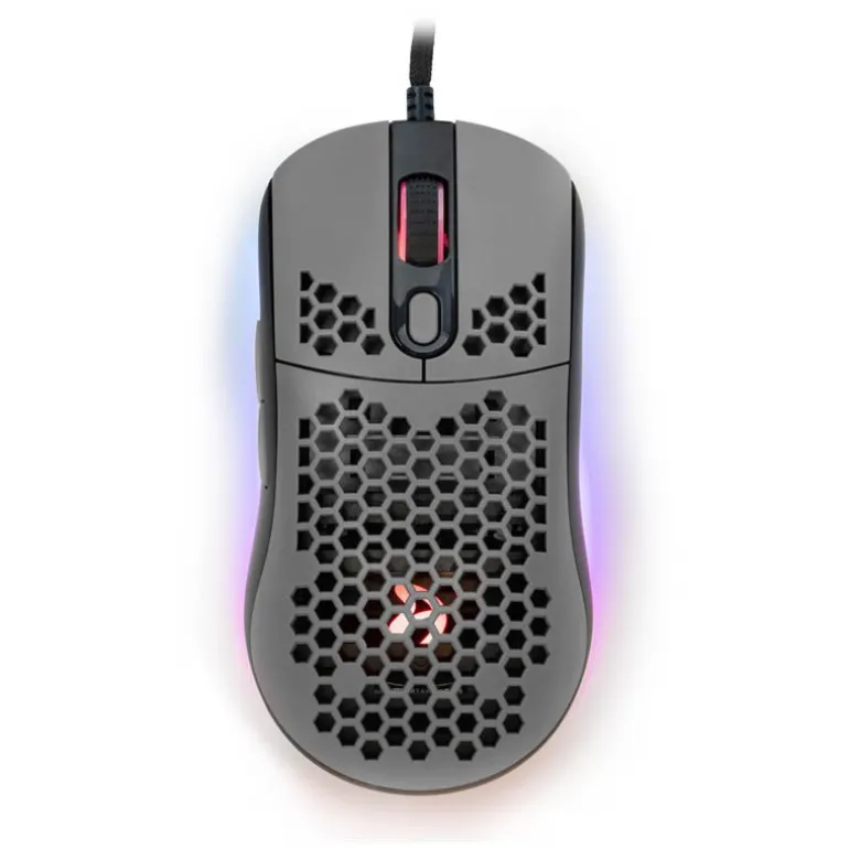 Ratón Arozzi Favo Ultra Light Gaming 16000 Dpi Negro Gris