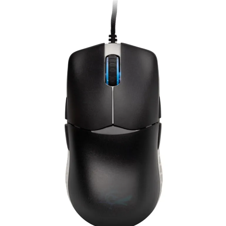 Ratón Ducky Feather Huano Switches 16000 Dpi Negro/Blanco