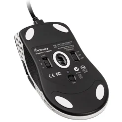 Ratón Ducky Feather Kailh Switches 16000 Dpi Negro/Blanco