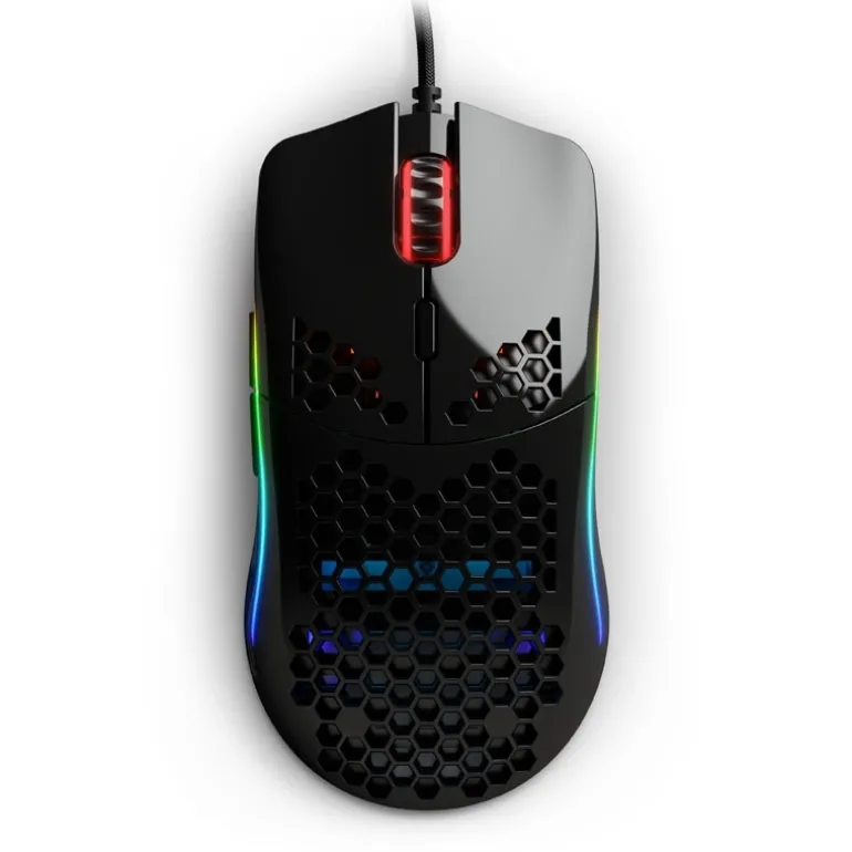 Ratón Glorious PC Gaming Race Model O- RGB 12000 Dpi Negro Glossy