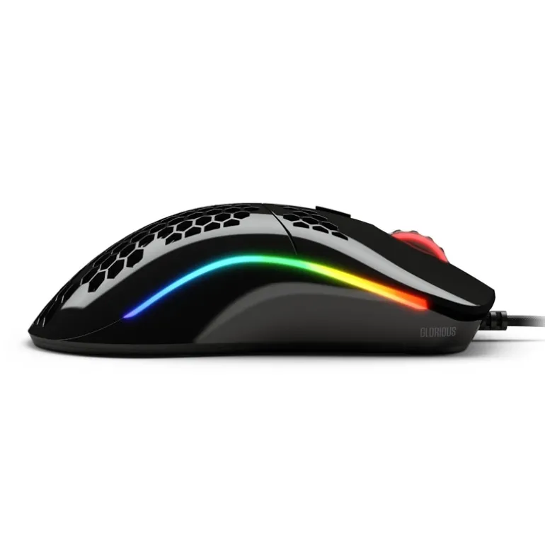 Ratón Glorious PC Gaming Race Model O- RGB 12000 Dpi Negro Glossy