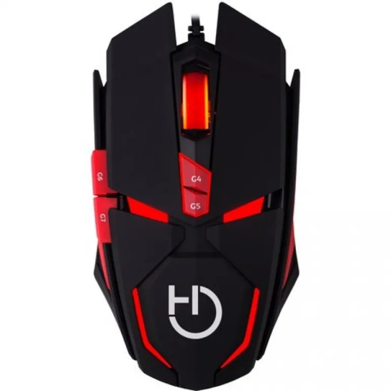 Ratón Hiditec Micrurus 8100Dpi USB Negro